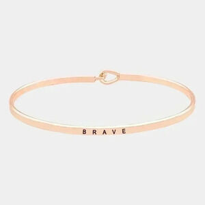 Brave Message Bracelet‎